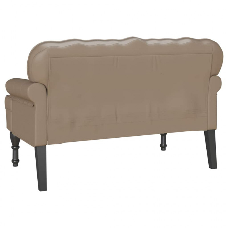 Fotel Chesterfield Cappuccino 119,5 x 64,5 x 75 cm