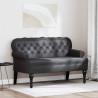 Fotel Chesterfield Czarny 119,5 x 64,5 x 75 cm