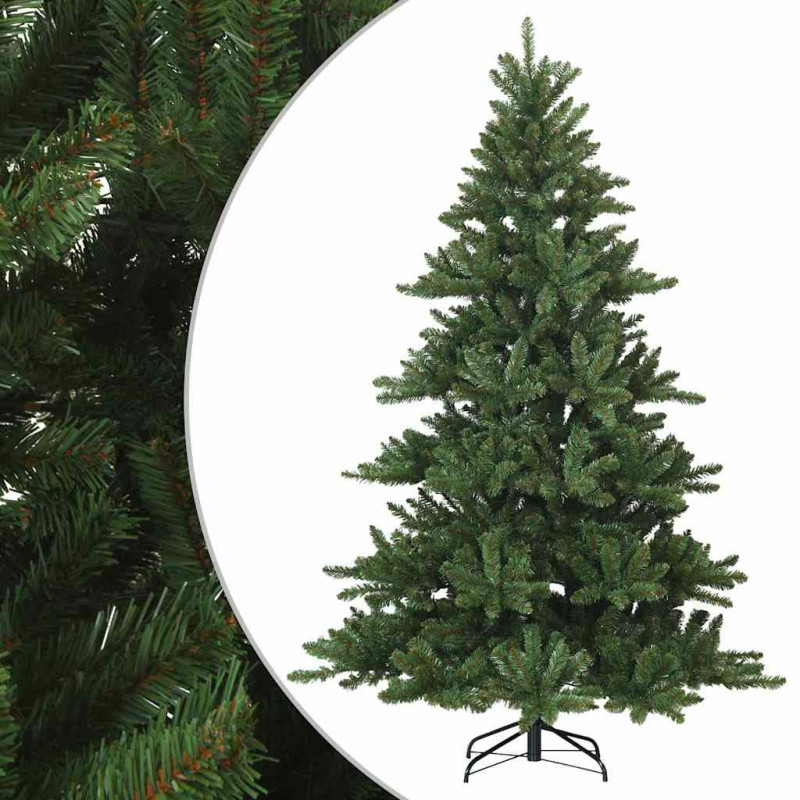 Sztuczna choinka z zawiasami Zielony 180 cm PVC, stal