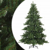 Sztuczna choinka z zawiasami Zielony 210 cm PVC, stal
