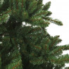 Sztuczna choinka z zawiasami Zielony 210 cm PVC, stal