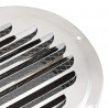 Pokrywy wentylacyjne 4 pcs Srebrny 80 mm Stal nierdzewna