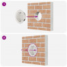 Pokrywy wentylacyjne 4 pcs Srebrny 80 mm Stal nierdzewna