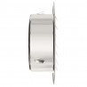 Pokrywy wentylacyjne 4 pcs Srebrny 100 mm Stal nierdzewna