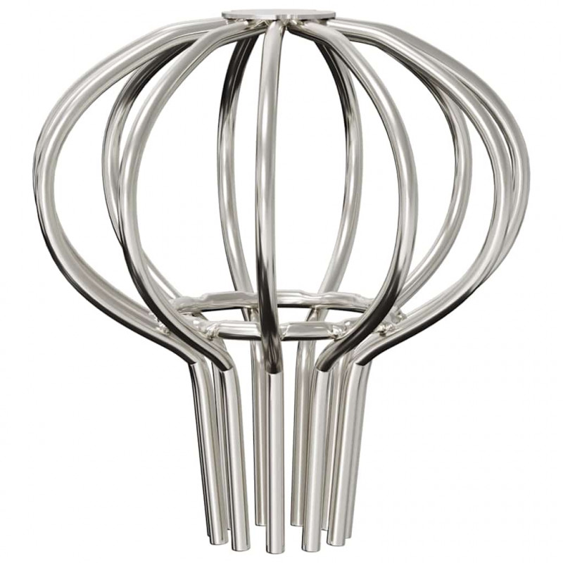 Osłona na liście rynny 2 pcs Srebrny 50 mm Stal nierdzewna