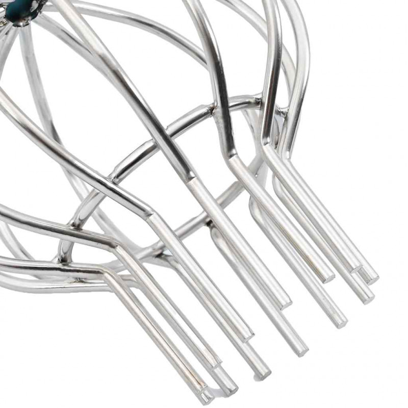 Osłona na liście rynny 2 pcs Srebrny 75 mm Stal nierdzewna