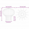 Osłona na liście rynny 2 pcs Srebrny 75 mm Stal nierdzewna