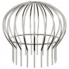 Osłona na liście rynny 8 pcs Srebrny 200 mm Stal nierdzewna
