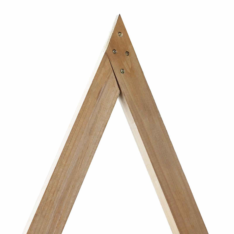 Łuk Ślubny Jasny Brąz 202 x 95 x 254 cm Lite drewno sosnowe