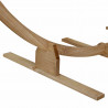 Łuk Ślubny Jasny Brąz 224 x 80 x 220 cm Lite drewno sosnowe