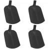 Głowica łopaty 4 pcs Czarny 34,5 x 24 cm