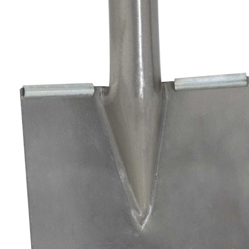 Głowica łopaty 4 pcs Srebrny 43 x 17 cm Stal malowana proszkowo