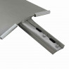 Głowica łopaty 4 pcs Srebrny 43 x 17 cm Stal malowana proszkowo