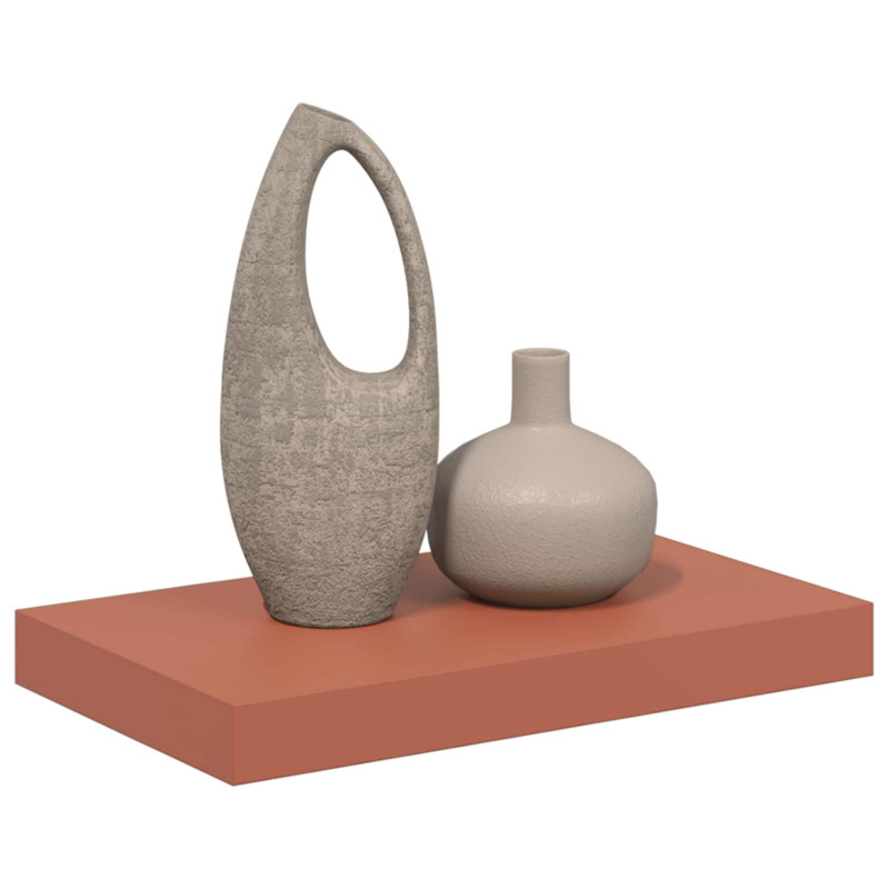 Półka ścienna Czerwony 40 x 23,5 x 4 cm Materiał drewnopochodny