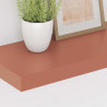 Półka ścienna z przechowywaniem 2 pcs Czerwony 50 x 23 x 4 cm