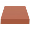 Półka ścienna z przechowywaniem 2 pcs Czerwony 50 x 23 x 4 cm