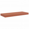 Półka ścienna Czerwony 60 x 23 x 4 cm Materiał drewnopochodny