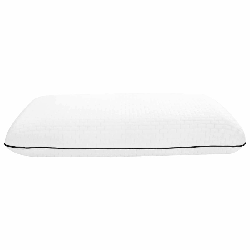 Poduszka do spania Gładki Biały 60 x 40 x 10 cm Pianka żelowa
