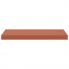 Półka ścienna z przechowywaniem 4 pcs Czerwony 60 x 23 x 4 cm
