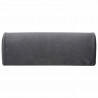 Poduszka na podnóżek Gładki Szary 42 x 18 x 13 cm Pianka PU