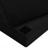 Gładki Czarny 44 x 29 x 17 cm Pianka PU