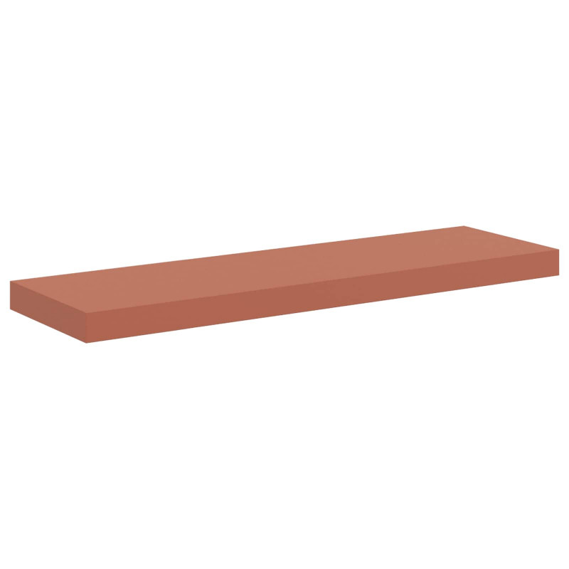 Półka ścienna Czerwony 90 x 23,5 x 4 cm Materiał drewnopochodny