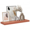 Półka ścienna Czerwony 90 x 23,5 x 4 cm Materiał drewnopochodny