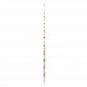 Choinka z 100 diodami LED Naturalny 180 cm jesion lite drewno