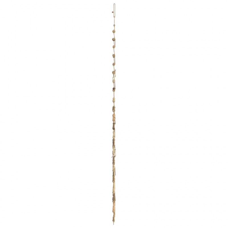 Choinka z 130 diodami LED Naturalny 210 cm jesion lite drewno
