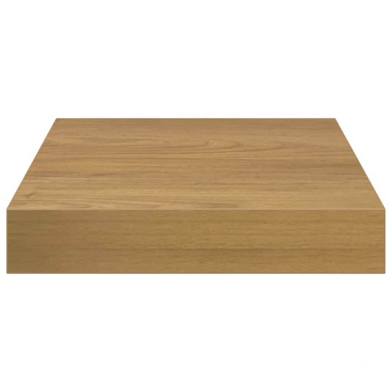 Półka ścienna Brązowy 23 x 23,5 x 4 cm Materiał drewnopochodny