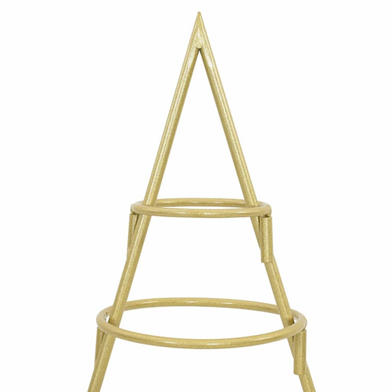 Metalowa choinka świąteczna złoty 90 cm Stal Malowana Proszkowo
