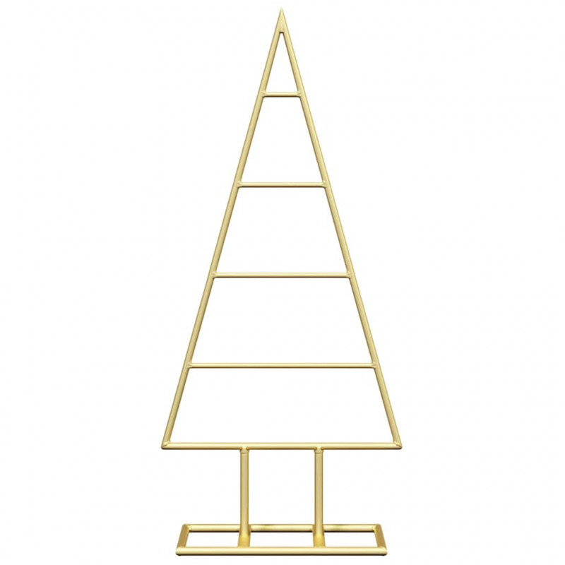 Metalowa choinka świąteczna złoty 60 cm Stal Malowana Proszkowo