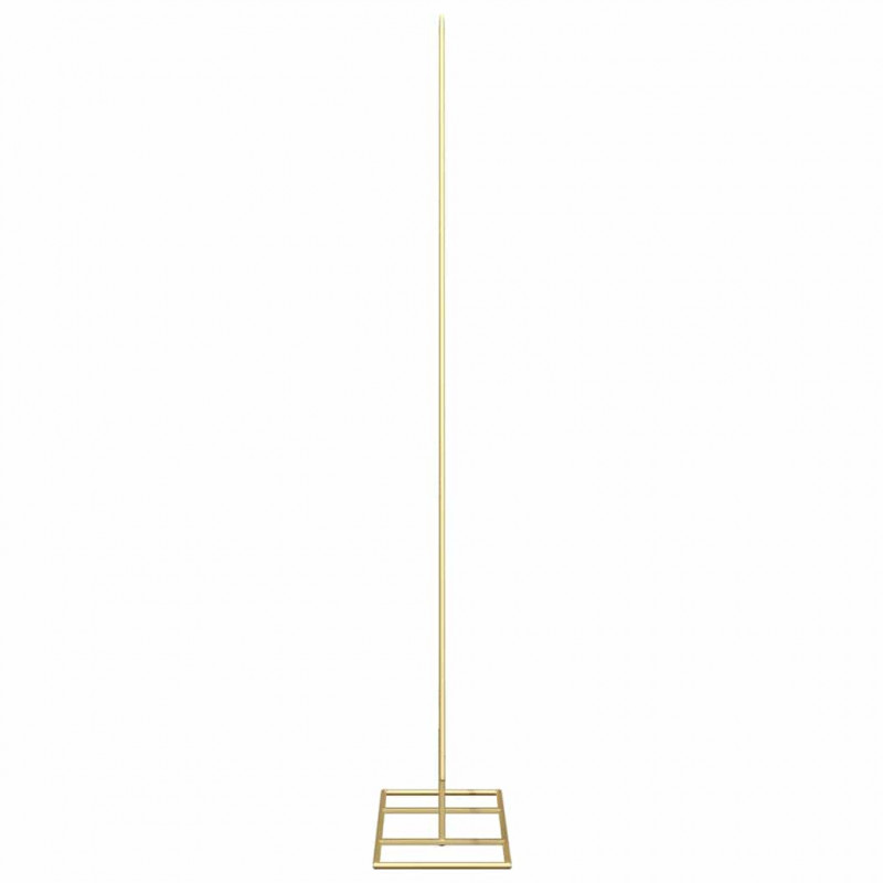 Metalowa choinka świąteczna z podstawą złoty 125 cm