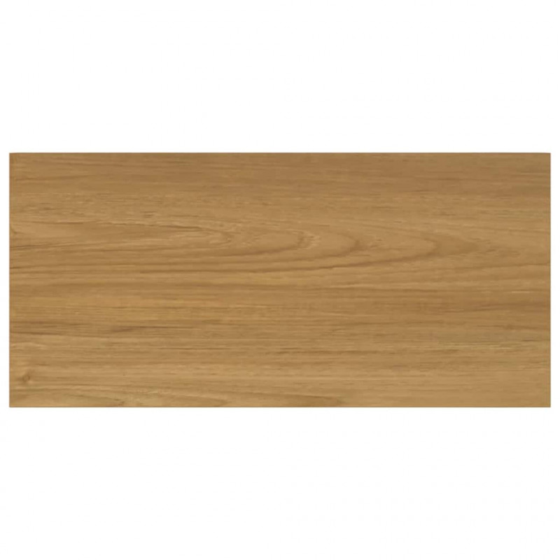 Półka ścienna Montowane na ścianie 2 pcs Brązowy 50 x 23 x 4 cm