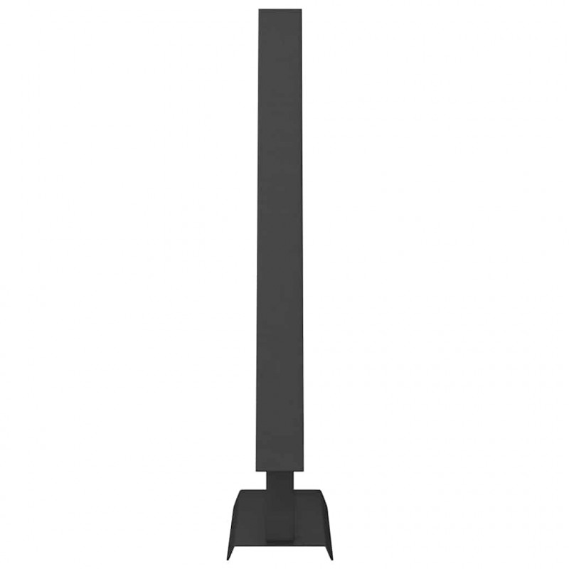 Metalowa choinka świąteczna z podstawą Czarny 60 cm Stal