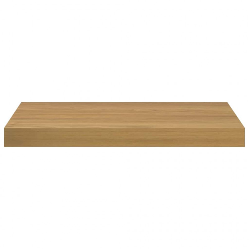 Półka ścienna Montowane na ścianie 4 pcs Brązowy 50 x 23 x 4 cm