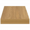 Półka ścienna Montowane na ścianie 4 pcs Brązowy 50 x 23 x 4 cm