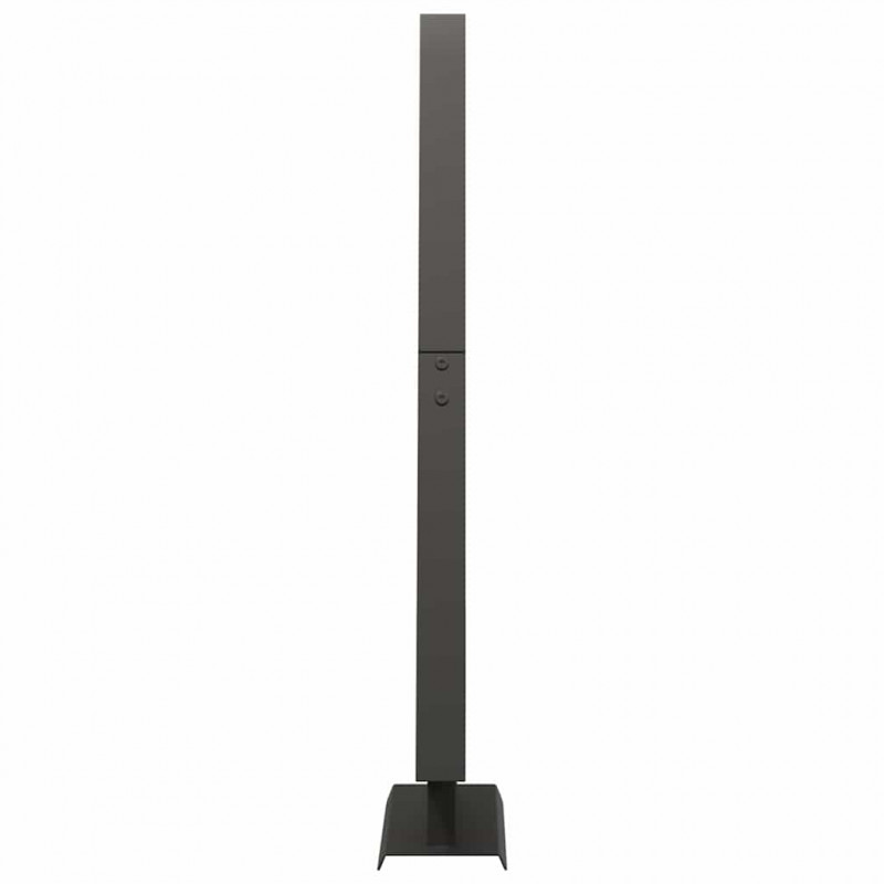 Metalowa choinka świąteczna z podstawą Czarny 90 cm Stal