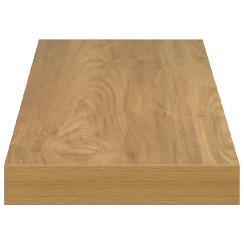 Półka ścienna Brązowy 50 x 23 x 4 cm Materiał drewnopochodny