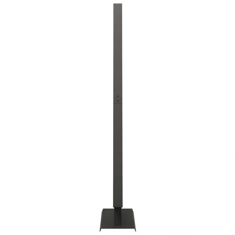 Metalowa choinka świąteczna z podstawą Czarny 125,5 cm Stal