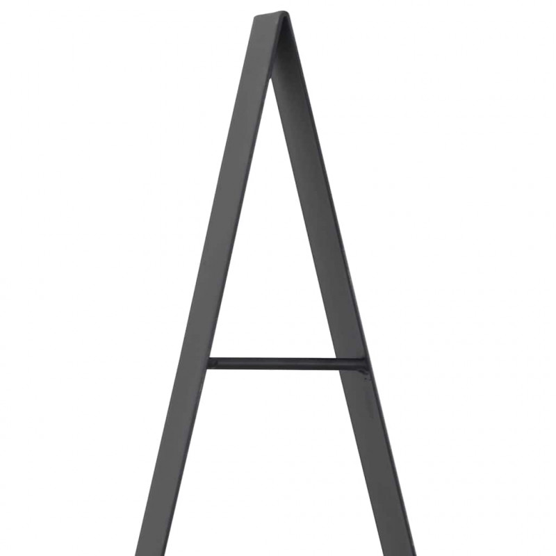 Metalowa choinka świąteczna z podstawą Czarny 210 cm Stal