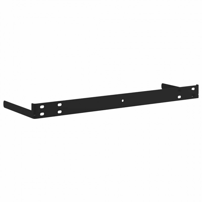Półka ścienna Montowane na ścianie 4 pcs Brązowy 50 x 23 x 4 cm