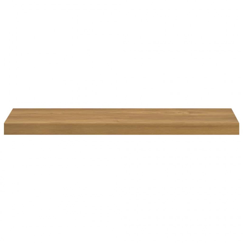 Półka ścienna z przechowywaniem 2 pcs Brązowy 80 x 23,5 x 4 cm