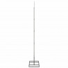Metalowa choinka świąteczna z podstawą Czarny 125 cm Stal