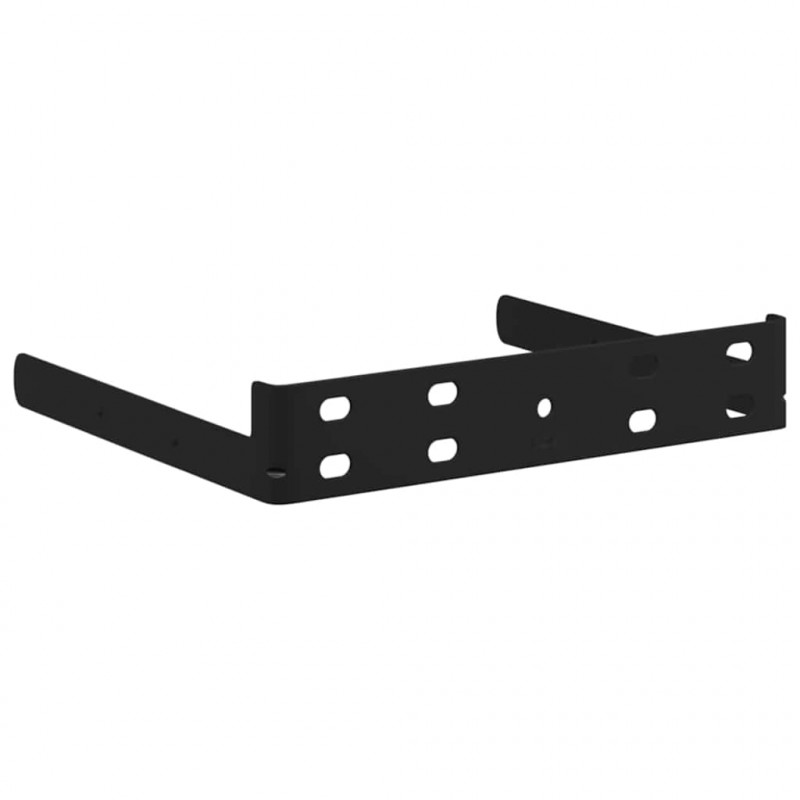 Półka ścienna 2 pcs Biały marmur 23 x 23,5 x 4 cm