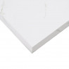 Półka ścienna 2 pcs Biały marmur 40 x 23,5 x 4 cm