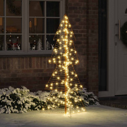Choinka z 160 diodami LED Ciepła biel 150 cm PET