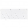 Półka ścienna 2 pcs Biały marmur 60 x 23,5 x 4 cm
