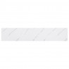 Półka ścienna 4 pcs Biały marmur 120 x 23,5 x 4 cm