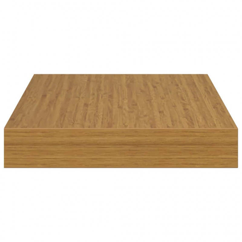 Półka ścienna z przechowywaniem 2 pcs Beżowy 23 x 23,5 x 4 cm